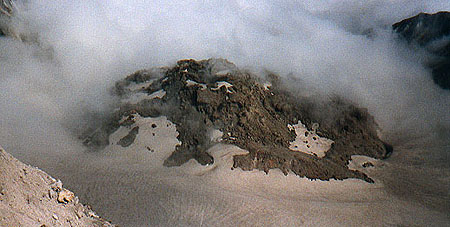 Lava dome of Mt. St. Helens